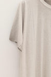 BORIS BIDJAN SABERI Short Sleeve T-Shirt TS ONE PIECE ST RF F035 Faded Light Gray 9 PBBS21